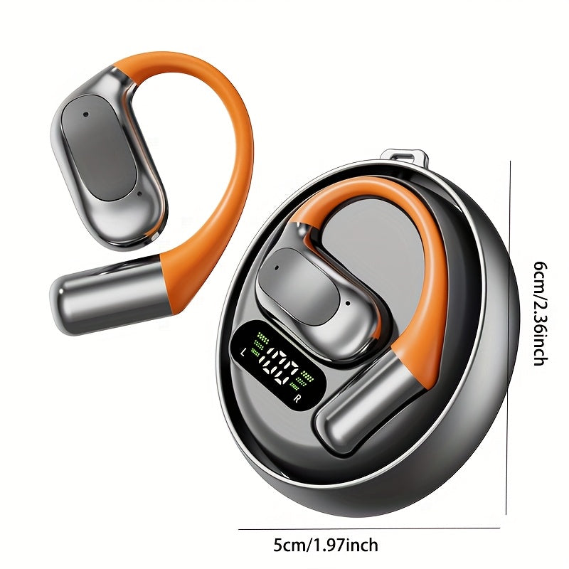 AI 2025 Wireless Translation Headphones, Supports 144 Language Translation, with LED