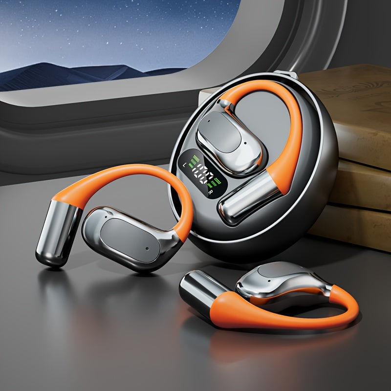 AI 2025 Wireless Translation Headphones, Supports 144 Language Translation, with LED