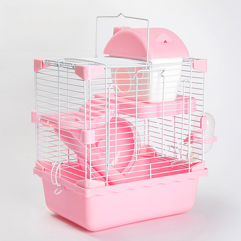 Double hamster cage