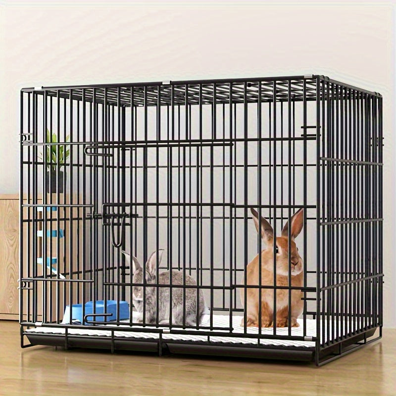Extra-long rabbit cage