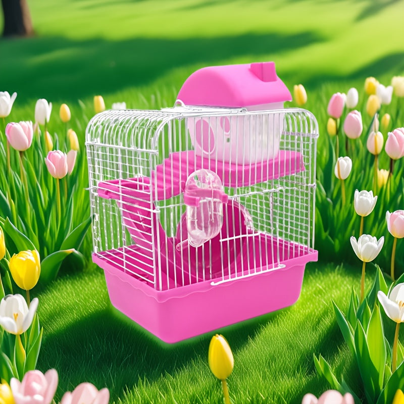 Designer hamster cage