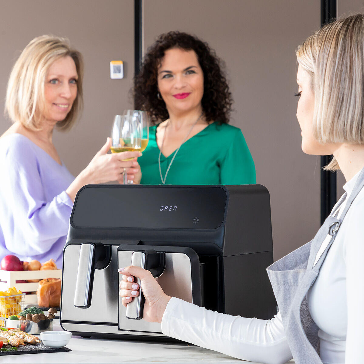 InnovaGoods Fryinn Double 8000 Air Fryer