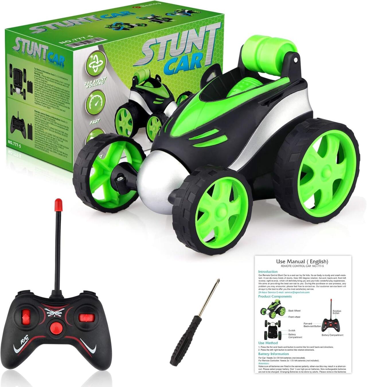 RC Stunt Car for Kids | 360° Rotation and High Speed