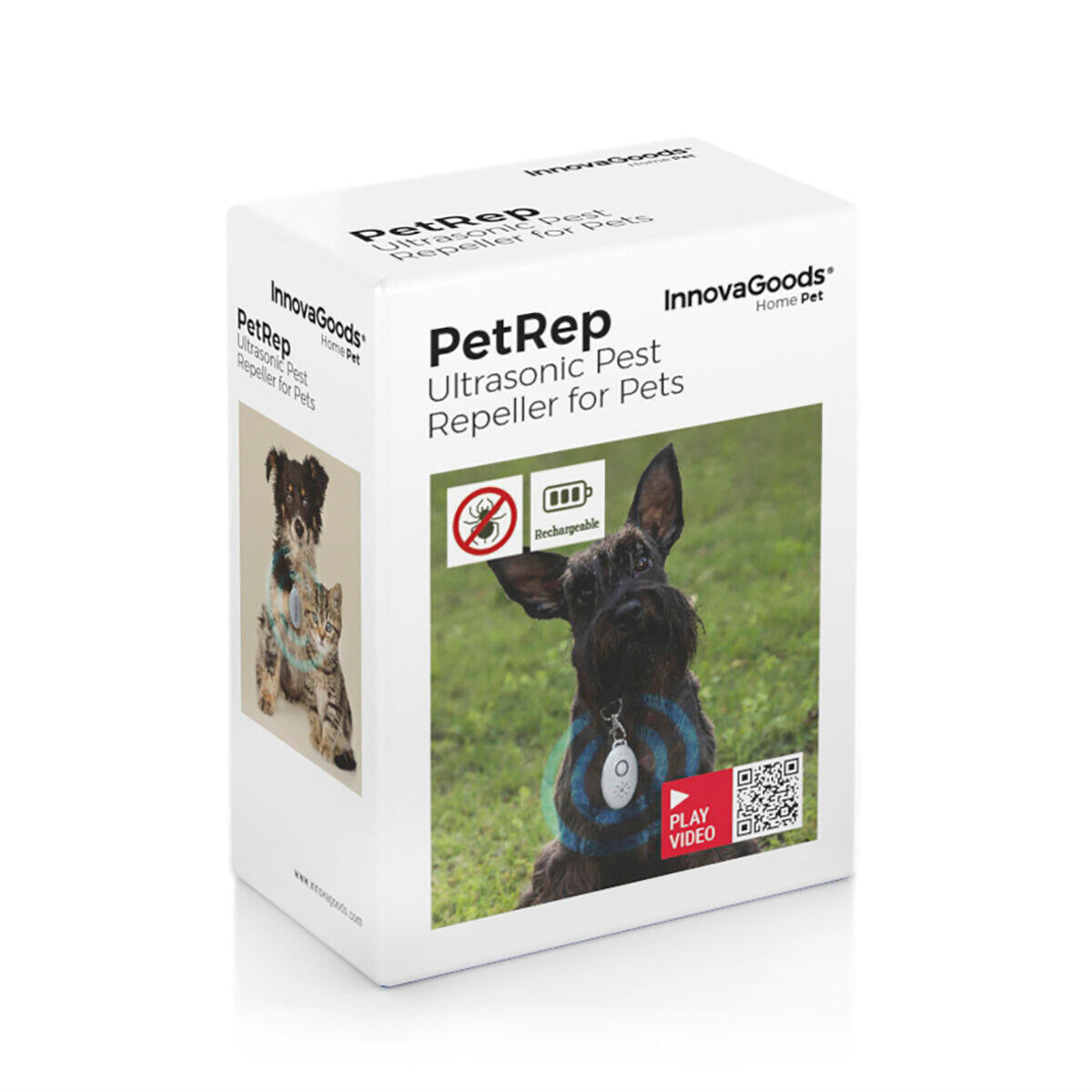 Rechargeable Ultrasonic Pet Parasite Repeller