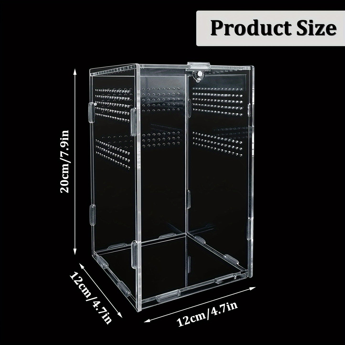 Premium cage for iguanas, snakes, and spiders 