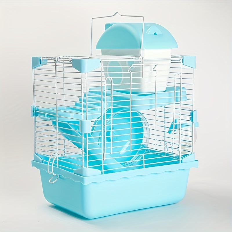 Double hamster cage