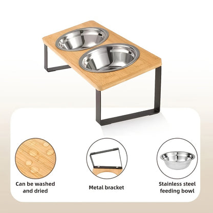 Elevator for dog and cat food 