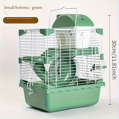 Double hamster cage