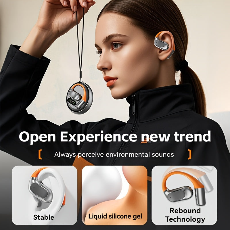 AI 2025 Wireless Translation Headphones, Supports 144 Language Translation, with LED