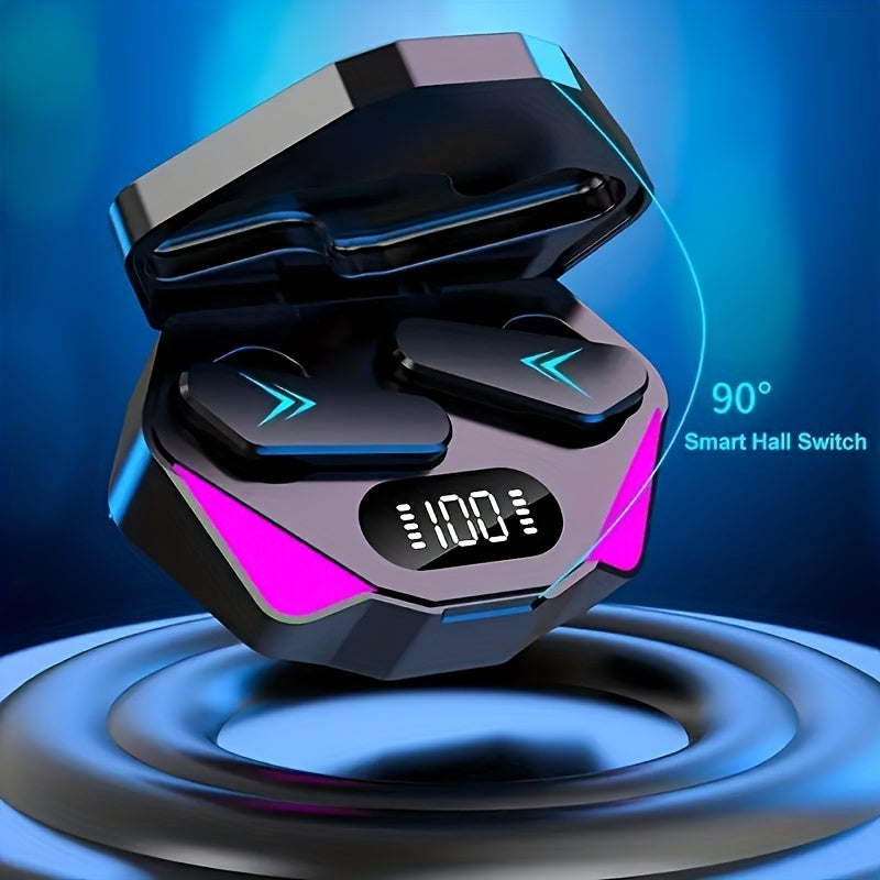 Wireless Headphones with LED Display - for iOS/Android