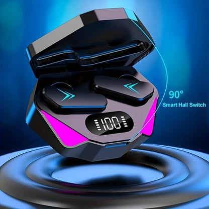 Wireless Headphones with LED Display - for iOS/Android