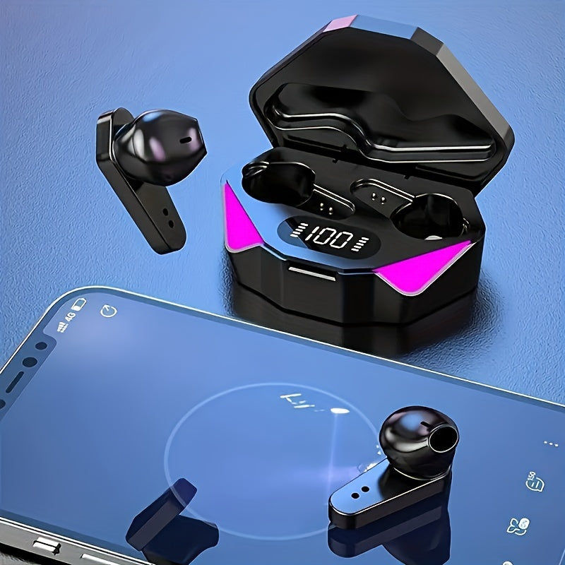 Wireless Headphones with LED Display - for iOS/Android
