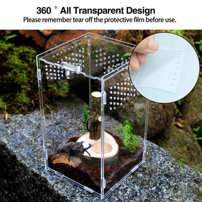 Premium cage for iguanas, snakes, and spiders 