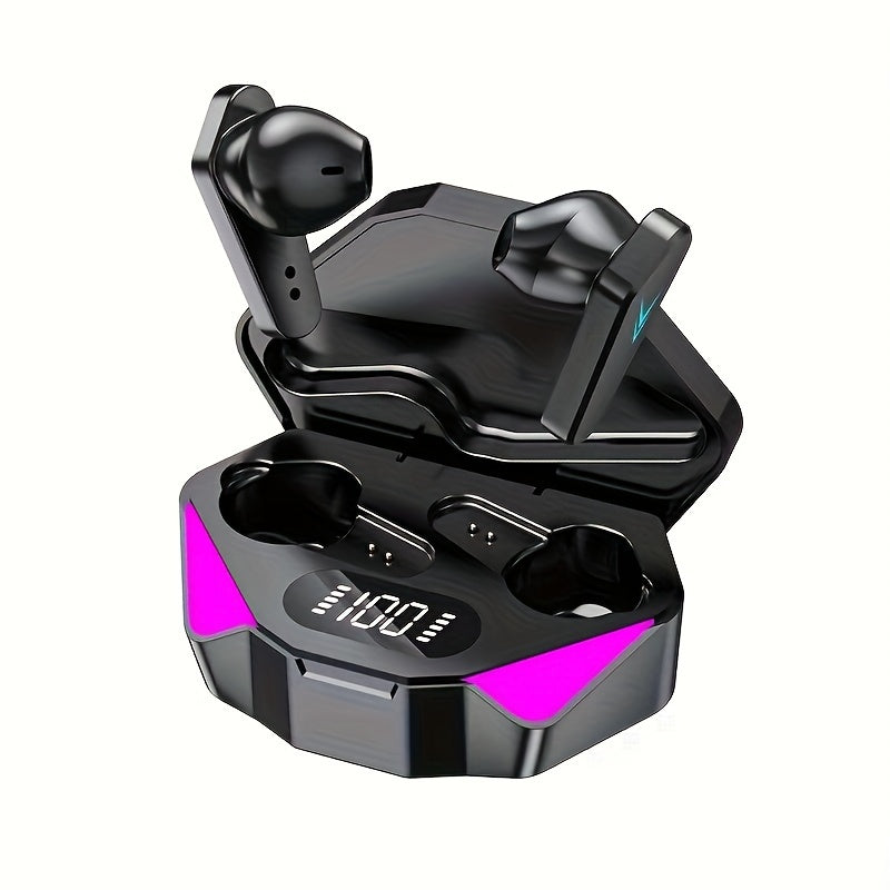 Wireless Headphones with LED Display - for iOS/Android