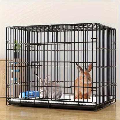 Extra-long rabbit cage 