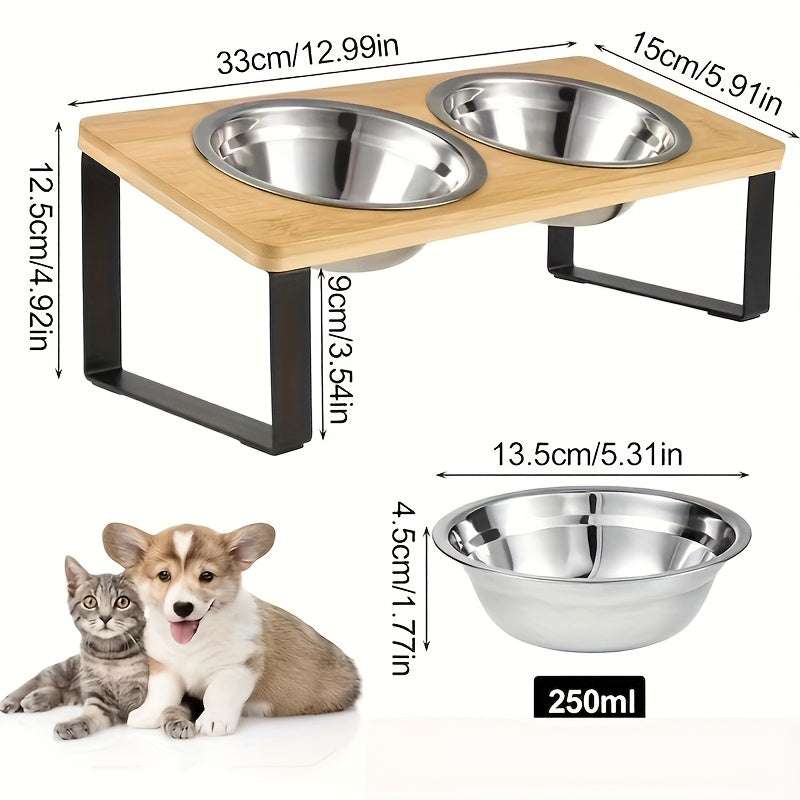 Elevator for dog and cat food 