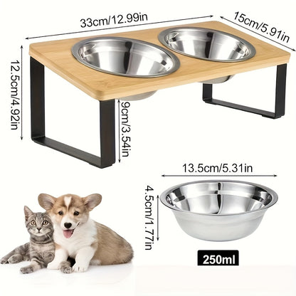 Elevator for dog and cat food 