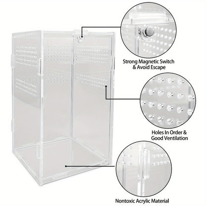 Premium cage for iguanas, snakes, and spiders 