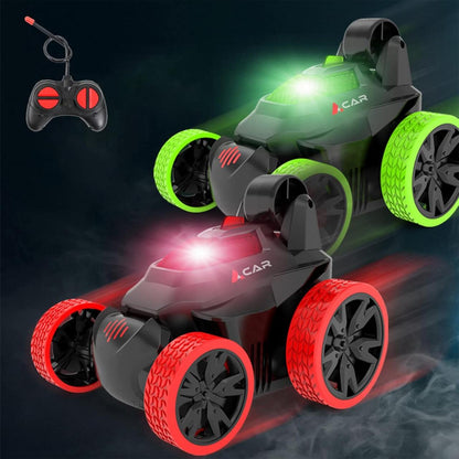 Remote Controlled Stunt Car with Spins and Flips