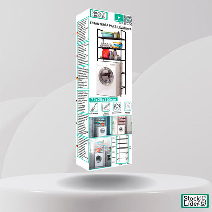 Washing machine shelf