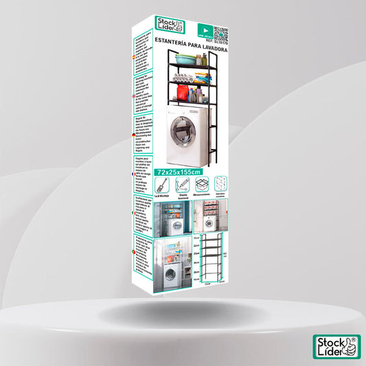Washing machine shelf