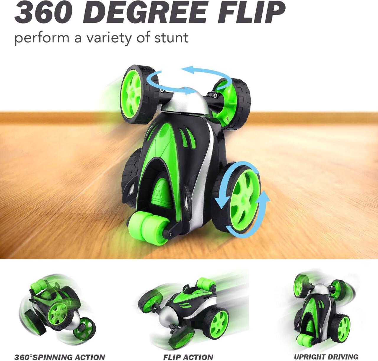 RC Stunt Car for Kids | 360° Rotation and High Speed