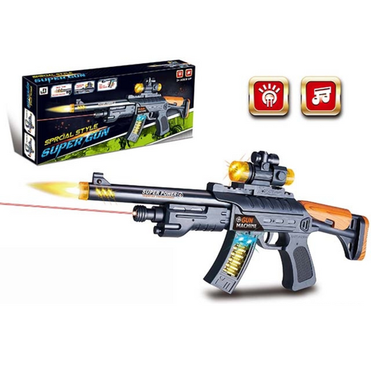 Toy Gun with Light and Sound