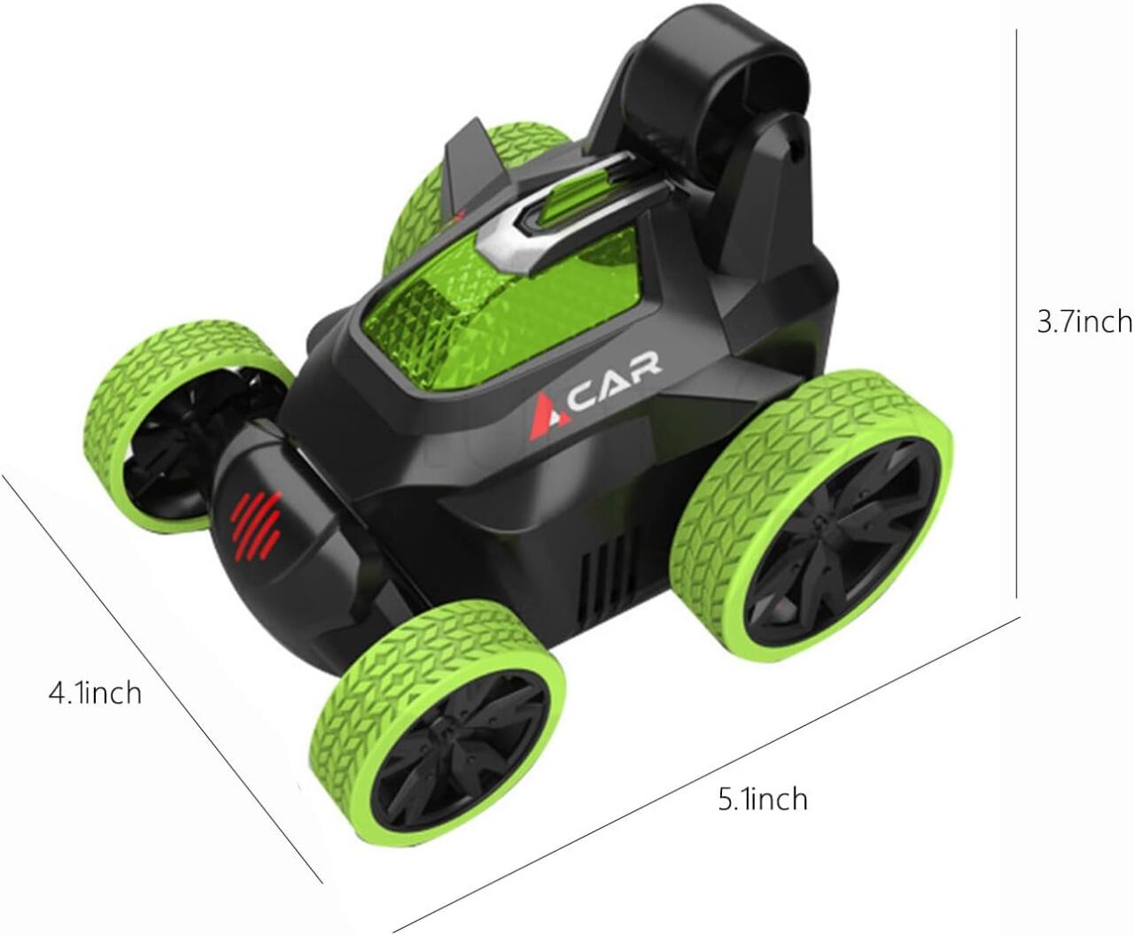 Remote Controlled Stunt Car with Spins and Flips