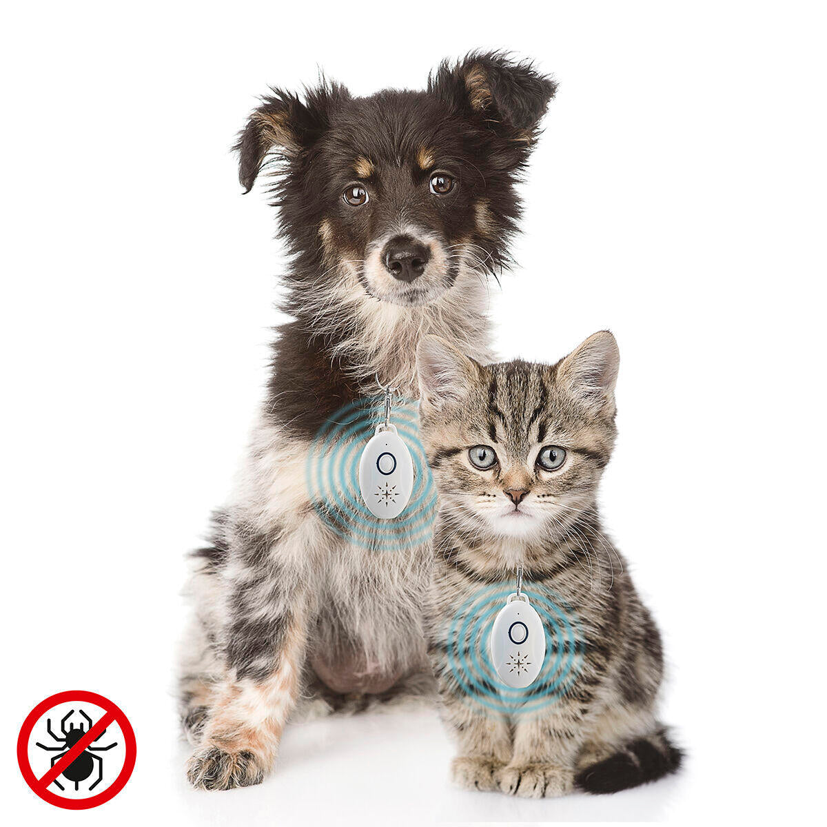 Rechargeable Ultrasonic Pet Parasite Repeller